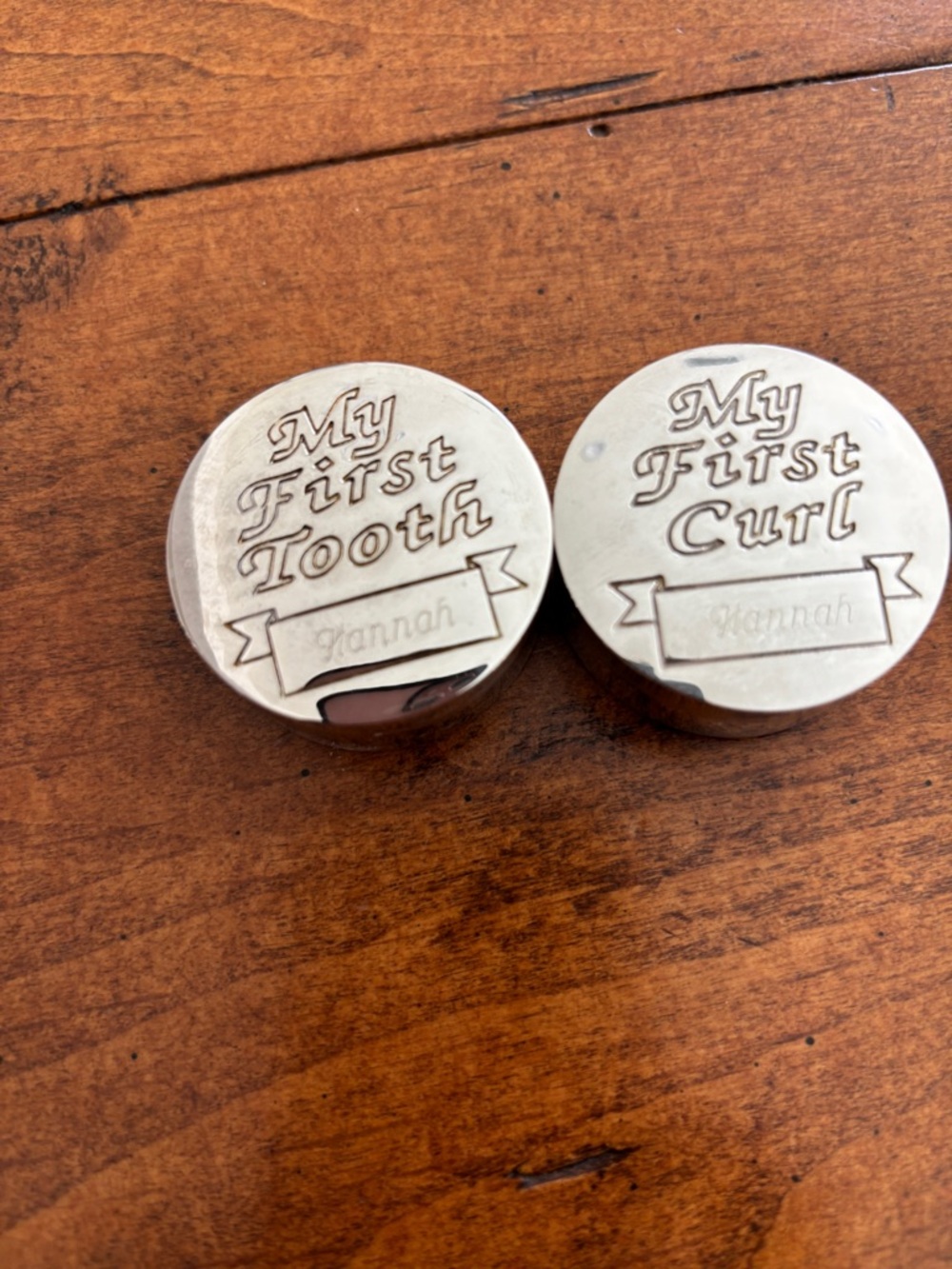 My First Keepsake Boxes for Hannah